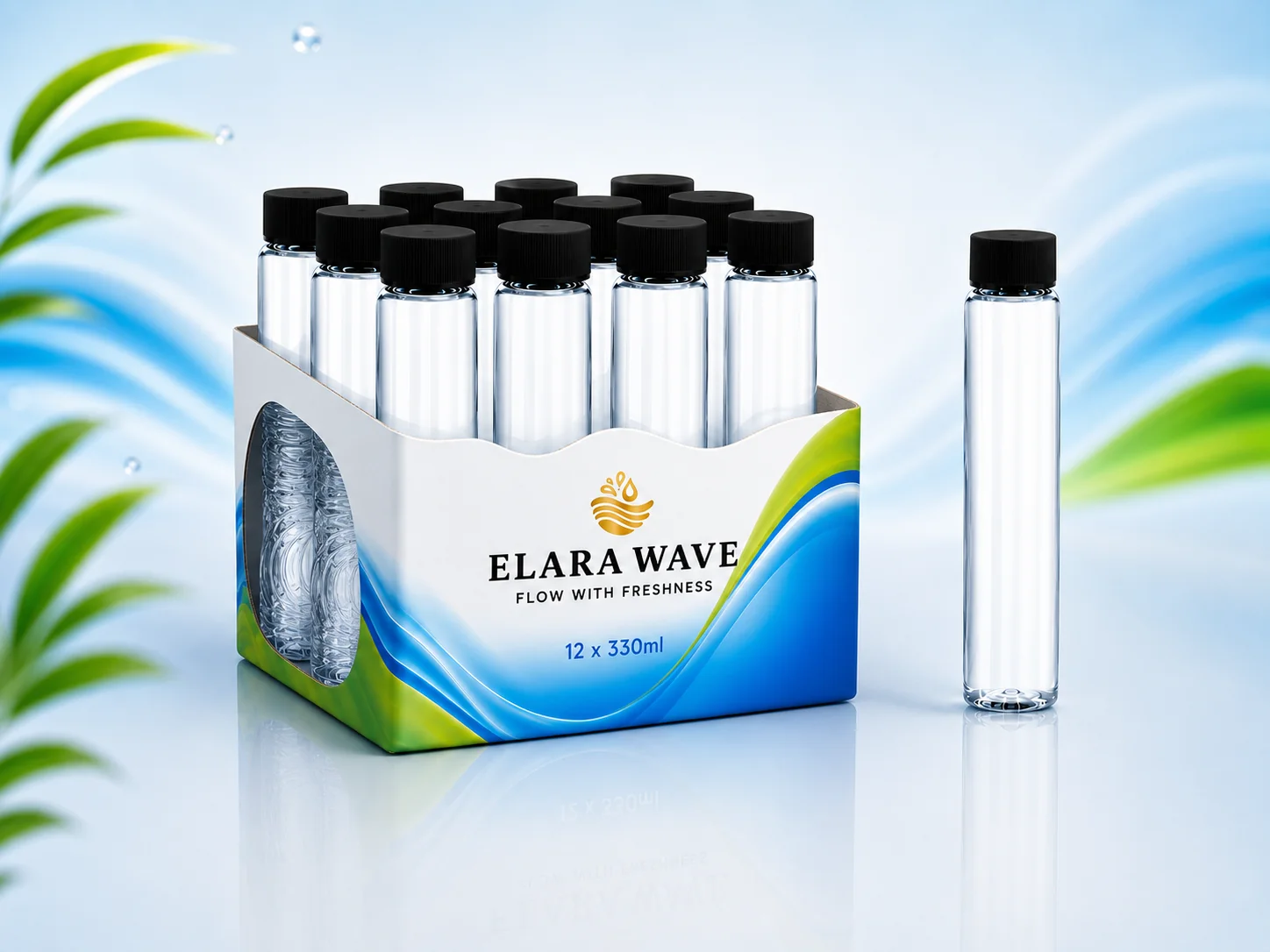 330 ml Custom Premium Branded Bottle