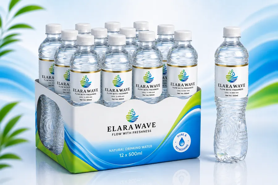 500 ml Mineral Water Bottle